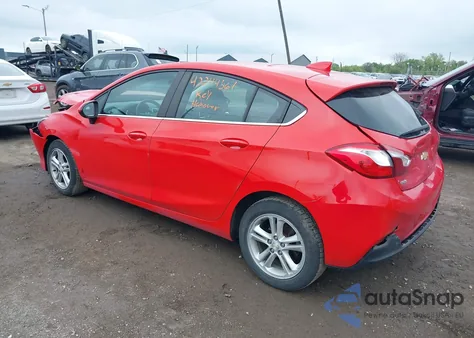 2017 Chevrolet Cruze Lt Auto из США, поврежденный, VIN 3G1BE6SM8HS508694
